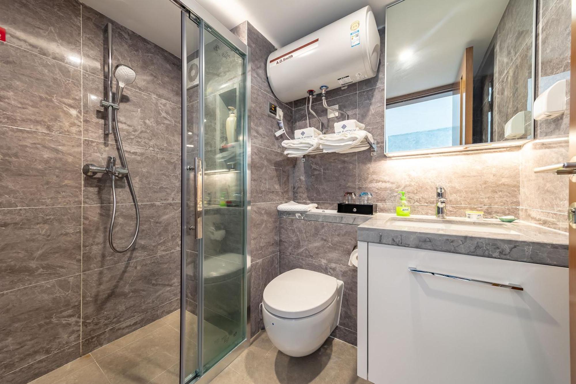 Boruisi Plaza Residence Apartment - Shenzhen Futian Convention & Exhibition Center Екстер'єр фото