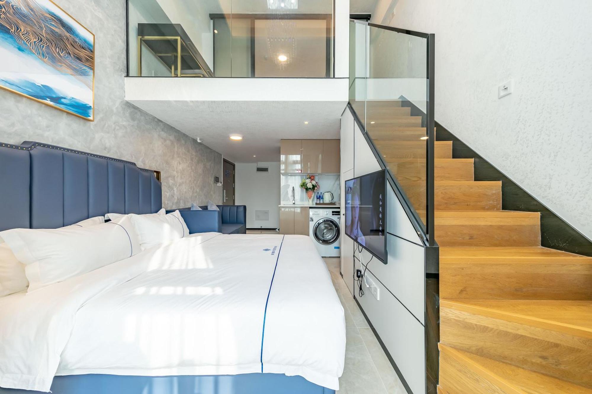 Boruisi Plaza Residence Apartment - Shenzhen Futian Convention & Exhibition Center Екстер'єр фото