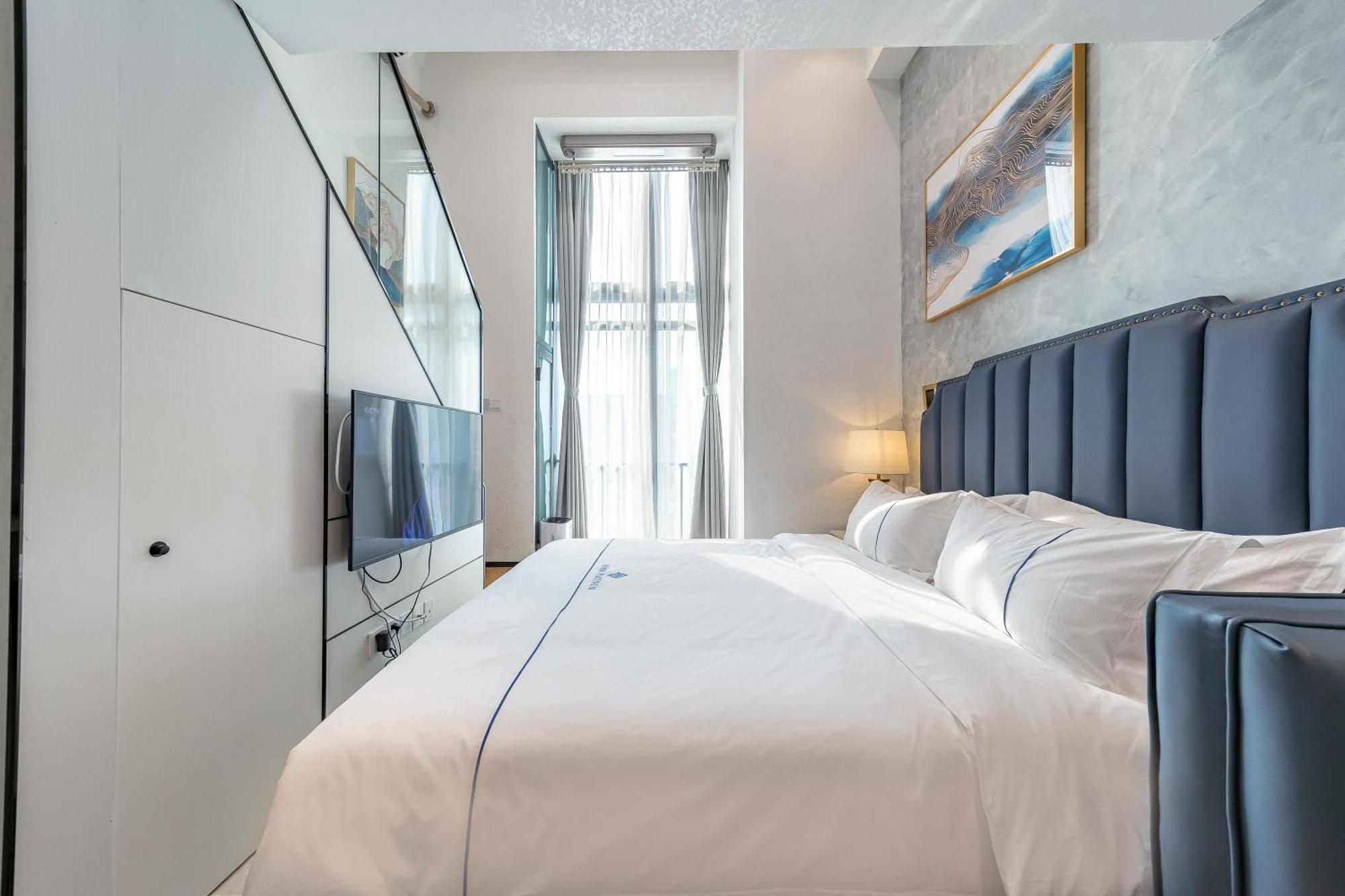 Boruisi Plaza Residence Apartment - Shenzhen Futian Convention & Exhibition Center Екстер'єр фото