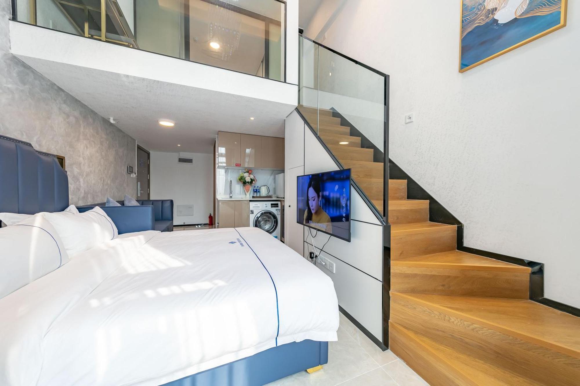 Boruisi Plaza Residence Apartment - Shenzhen Futian Convention & Exhibition Center Екстер'єр фото