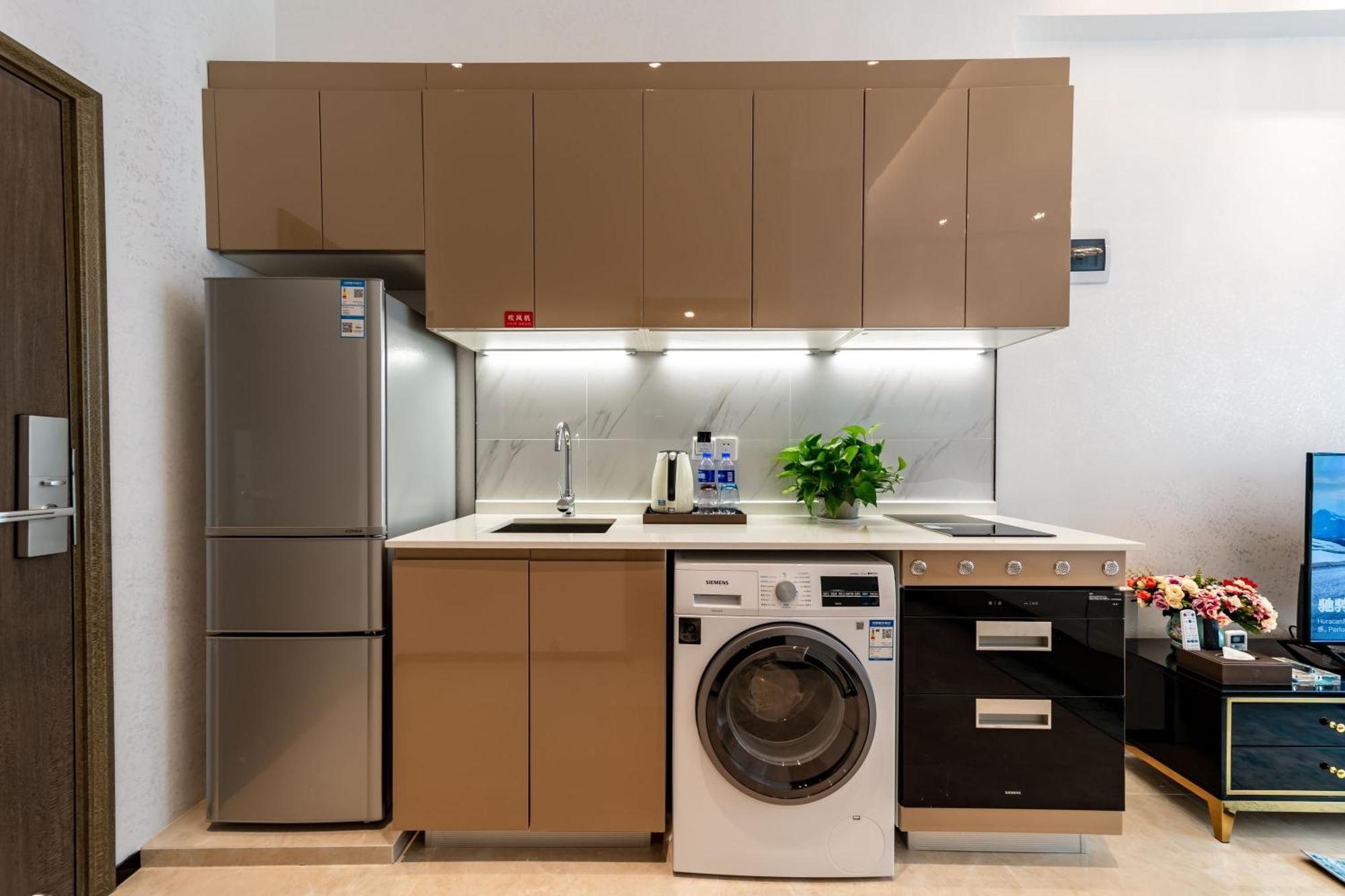 Boruisi Plaza Residence Apartment - Shenzhen Futian Convention & Exhibition Center Екстер'єр фото