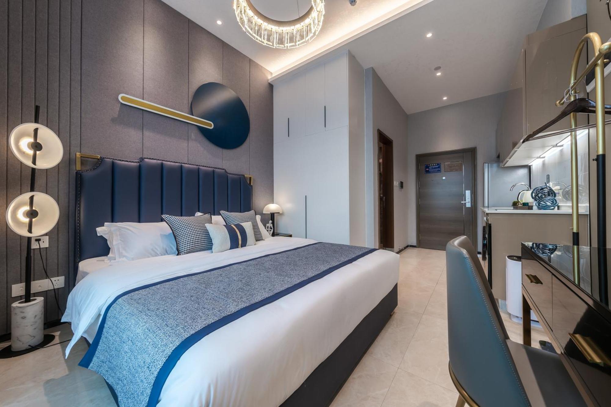 Boruisi Plaza Residence Apartment - Shenzhen Futian Convention & Exhibition Center Екстер'єр фото