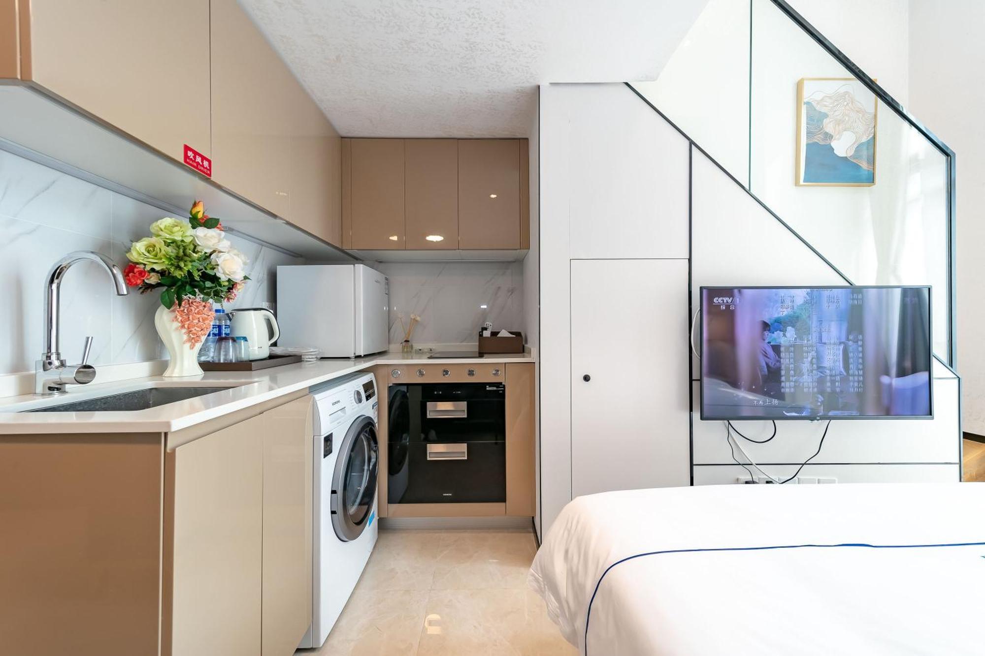 Boruisi Plaza Residence Apartment - Shenzhen Futian Convention & Exhibition Center Екстер'єр фото