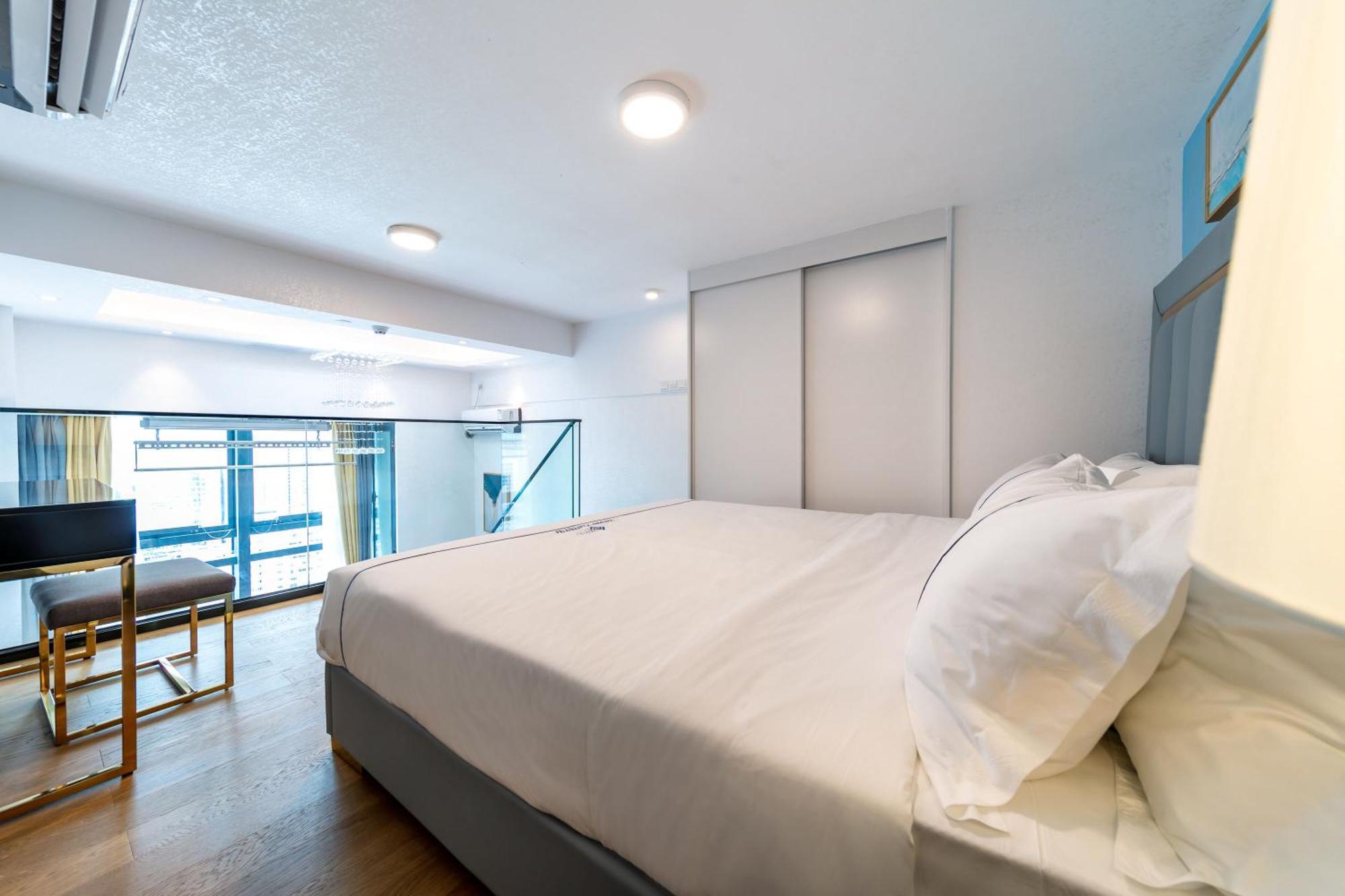 Boruisi Plaza Residence Apartment - Shenzhen Futian Convention & Exhibition Center Екстер'єр фото