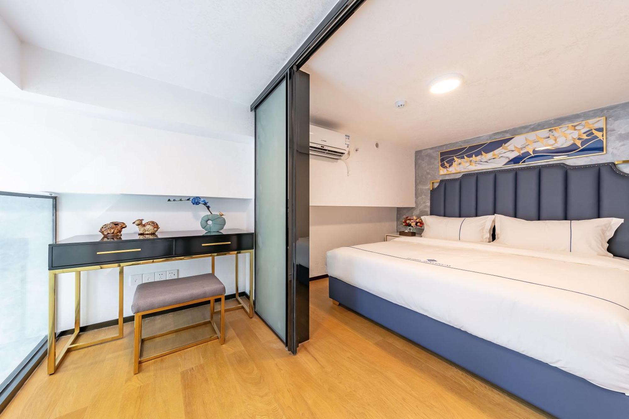 Boruisi Plaza Residence Apartment - Shenzhen Futian Convention & Exhibition Center Екстер'єр фото
